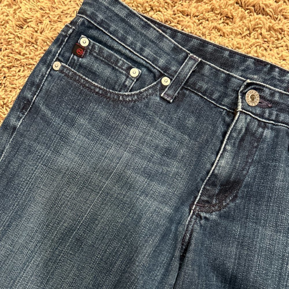AG Adriano Goldschmied Women's Size 29R Denim Flare Bootcut Jeans - Picture 3 of 8
